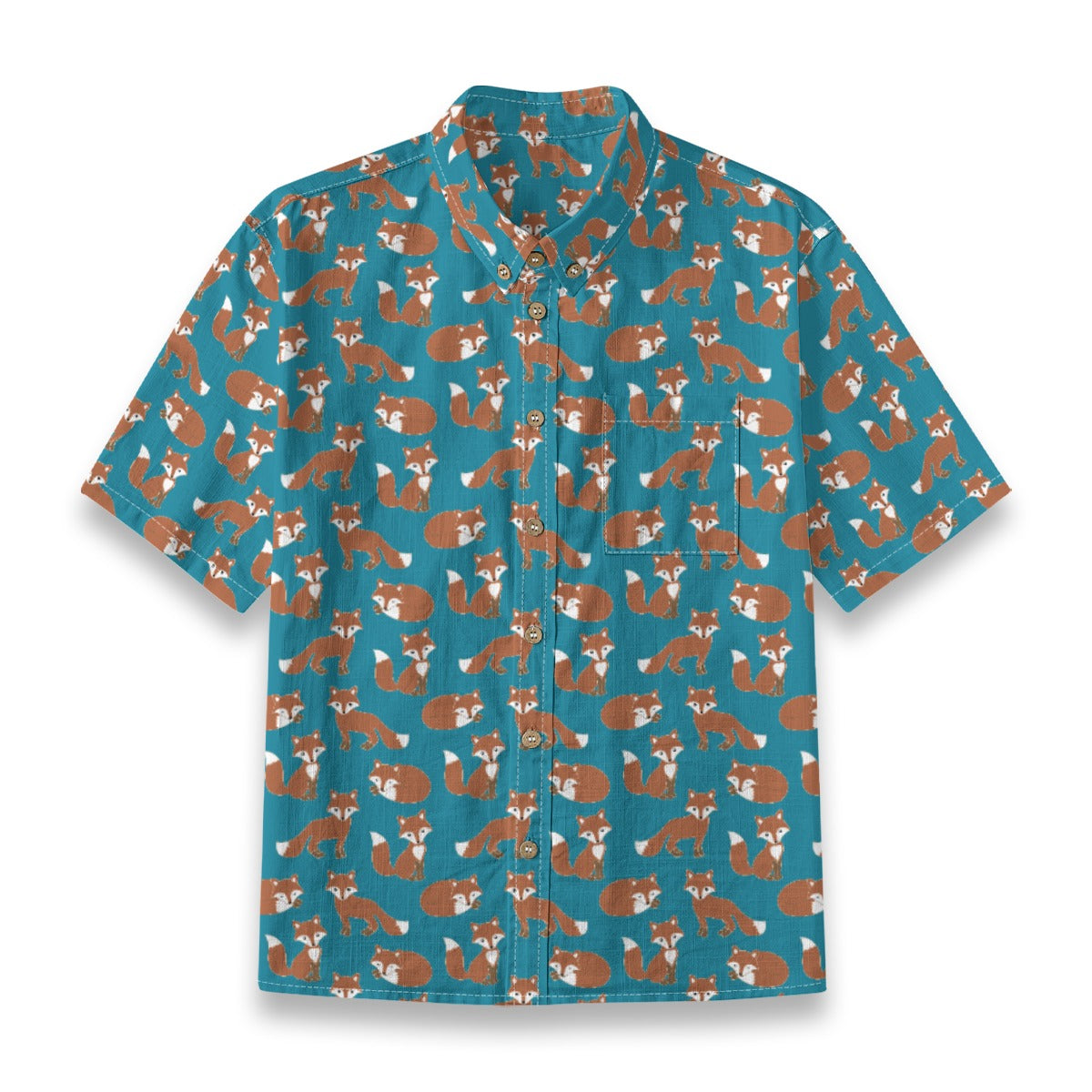 Kids' Cotton Button-Up Shirt