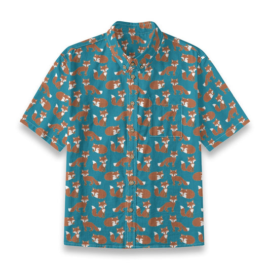 Kids' Cotton Button-Up Shirt