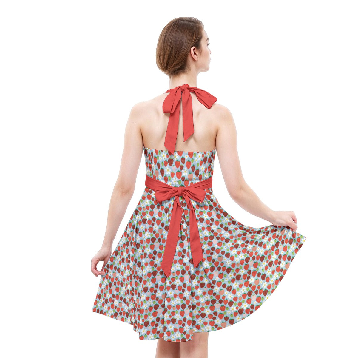 Women's Sweetheart Halter Dress