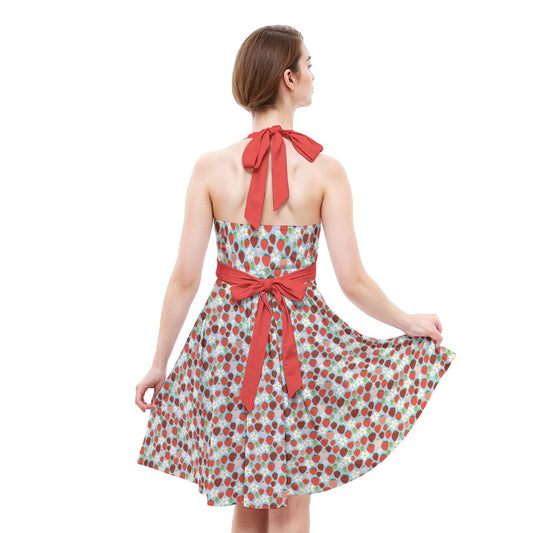 Women's Sweetheart Halter Dress