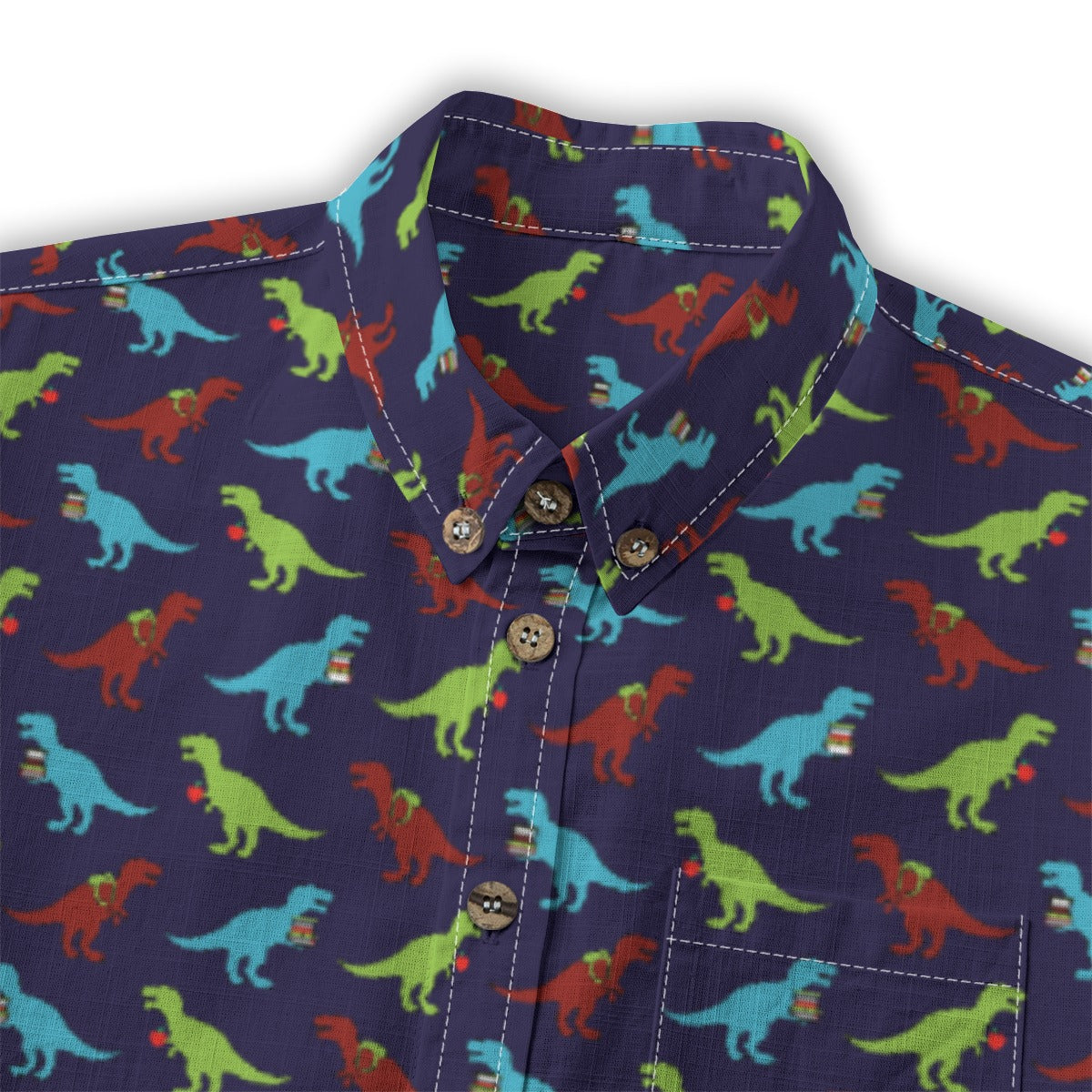 Kids' Cotton Button-Up Shirt
