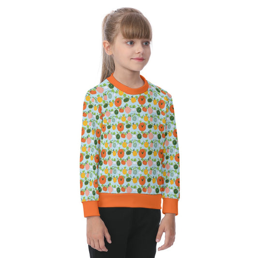 Kids' Crew Neck Sweatshirt - pumpkin patch