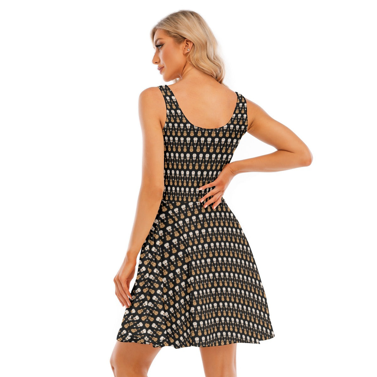 Women's Sleeveless Twirl Dress