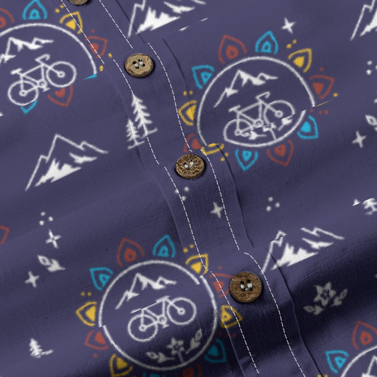 Kids' Cotton Button-Up Shirt