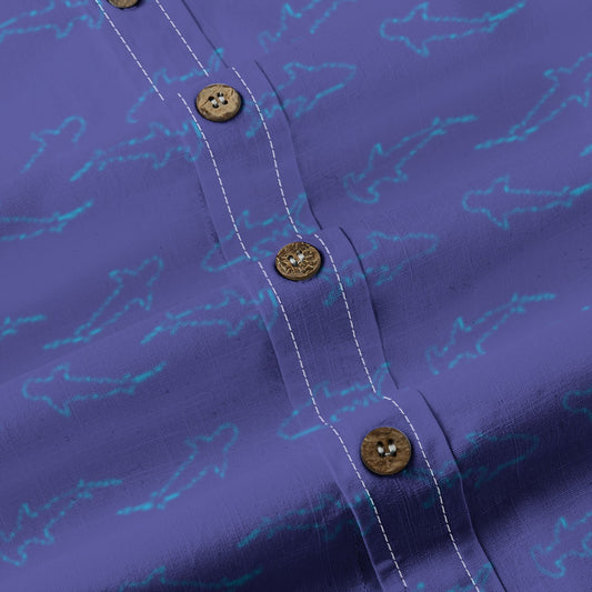 Kids' Cotton Button-Up Shirt