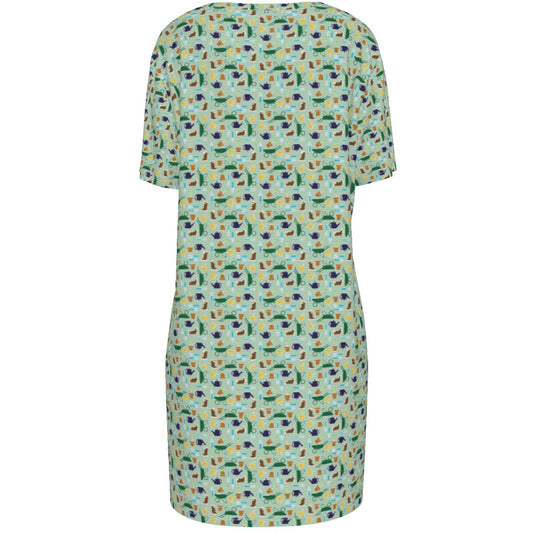 Women's Cotton T-Shirt Dress