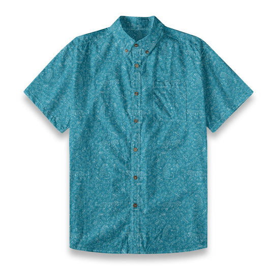 Men's Cotton Button-Up Shirt