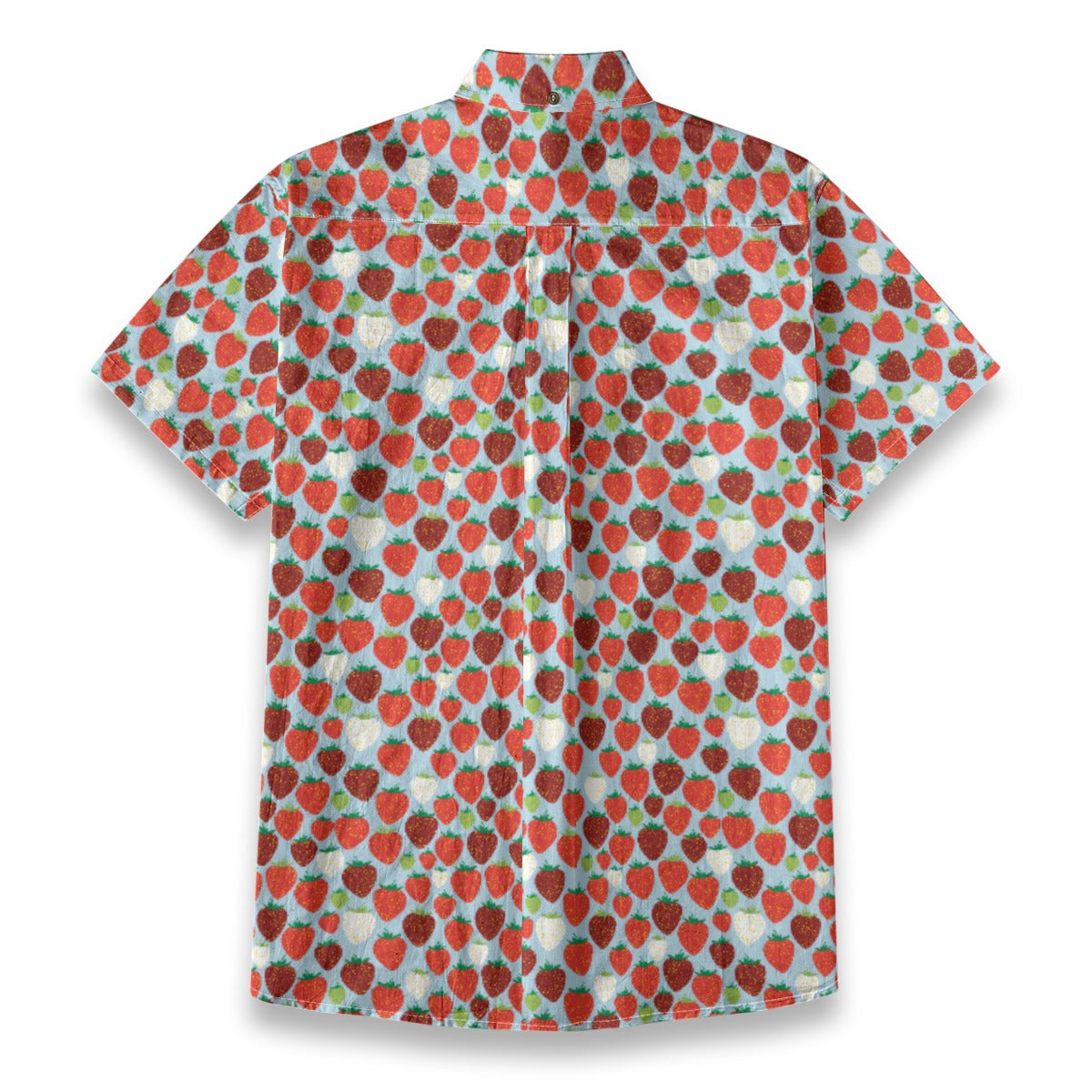 Men's Cotton Button-Up Shirt