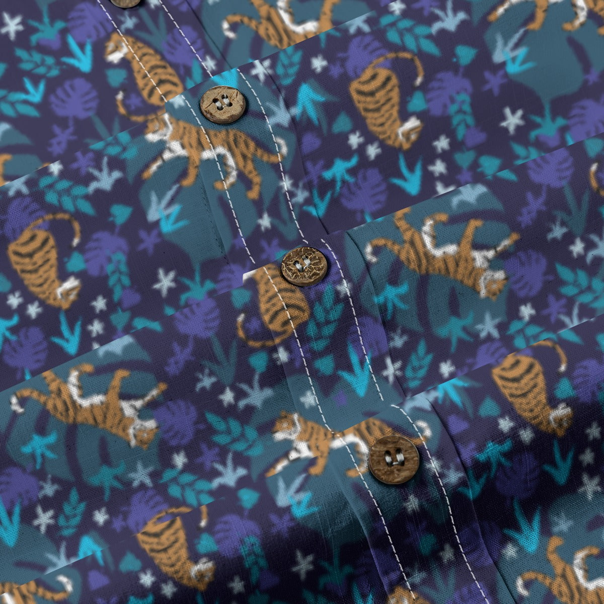 Kids' Cotton Button-Up Shirt