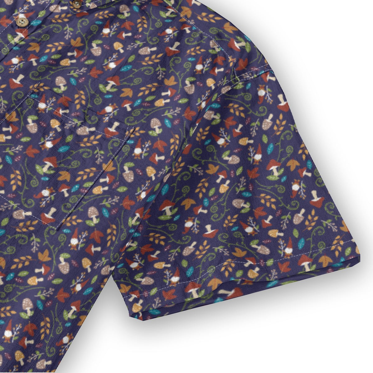 Men's Cotton Button-Up Shirt