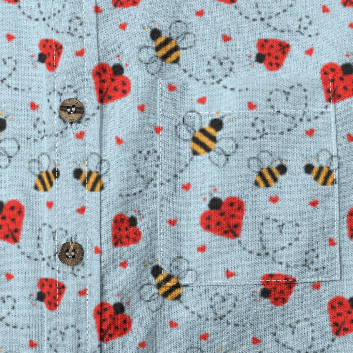 Kids' Cotton Button-Up Shirt