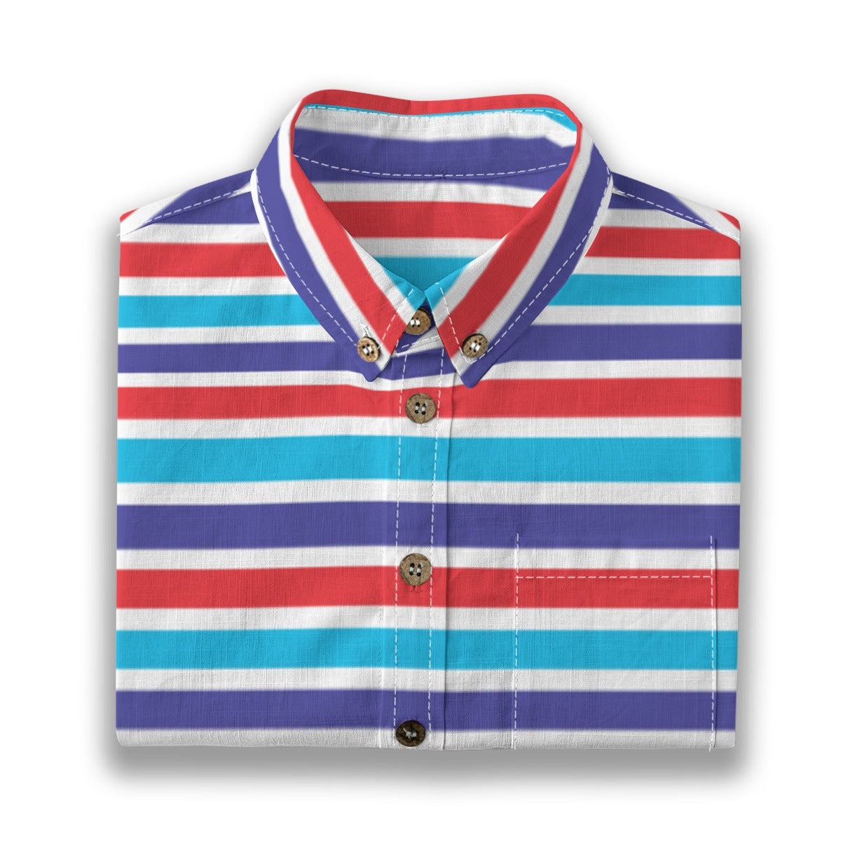 Kids' Cotton Button-Up Shirt