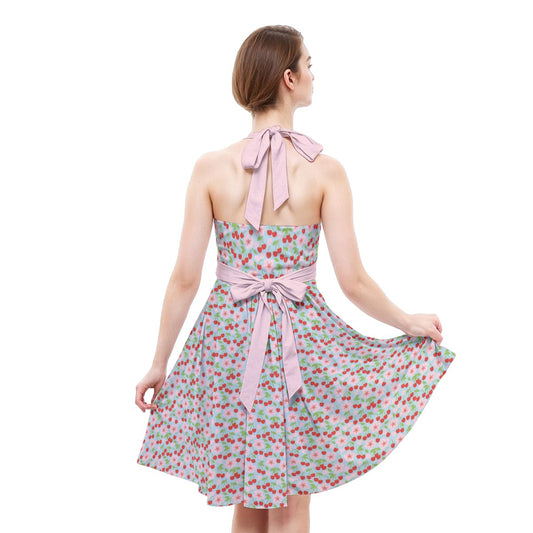 Women's Sweetheart Halter Dress