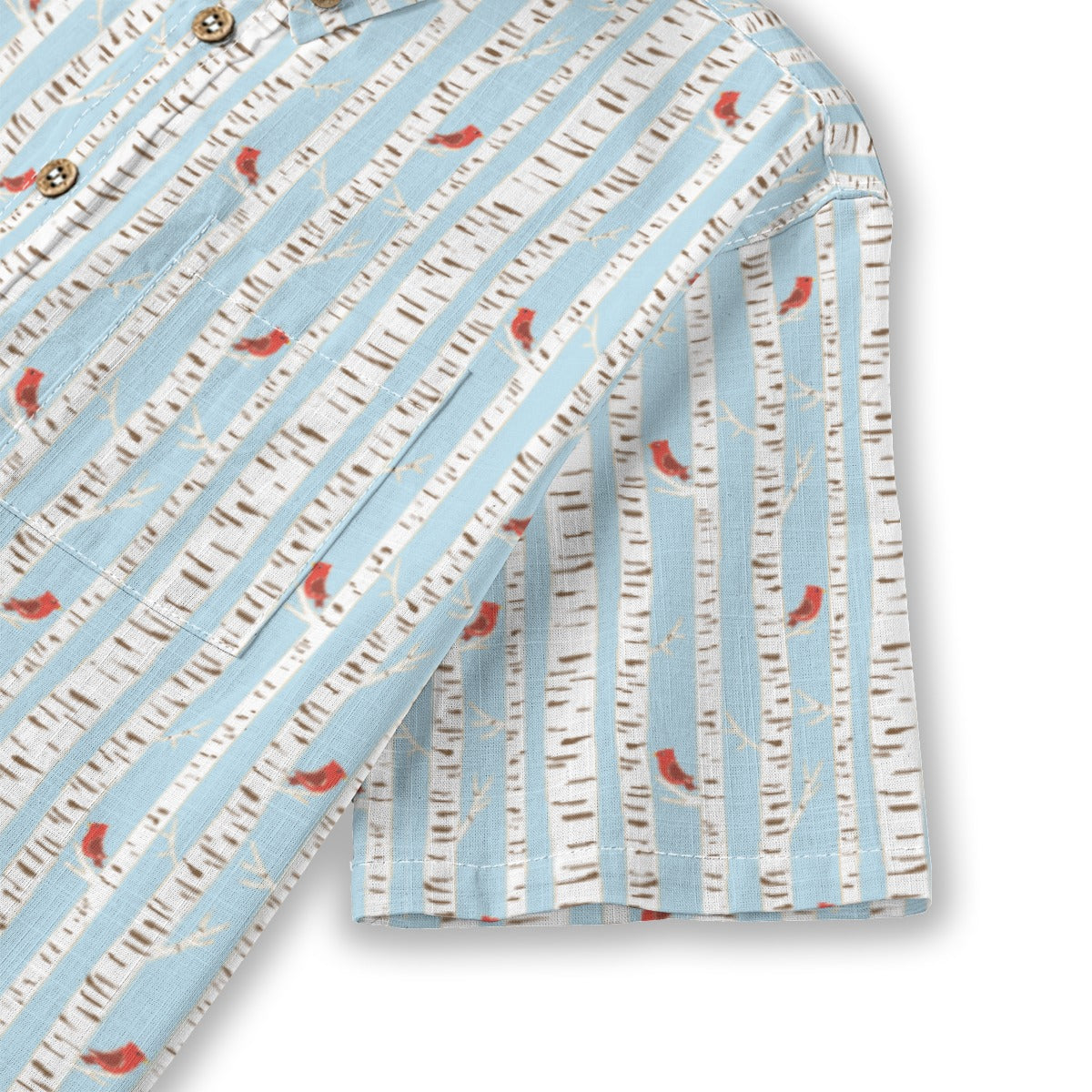 Kids' Cotton Button-Up Shirt