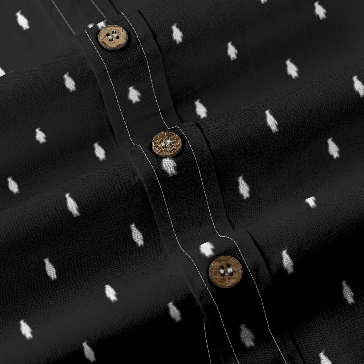 Men's Cotton Button-Up Shirt