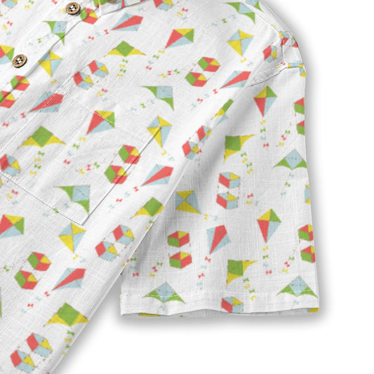 Kids' Cotton Button-Up Shirt