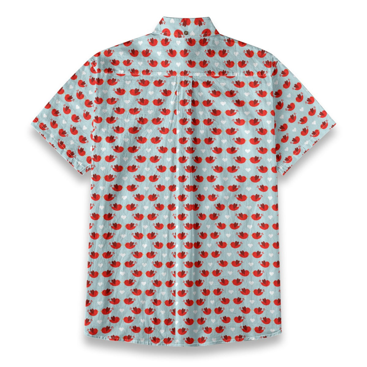 Men's Cotton Button-Up Shirt
