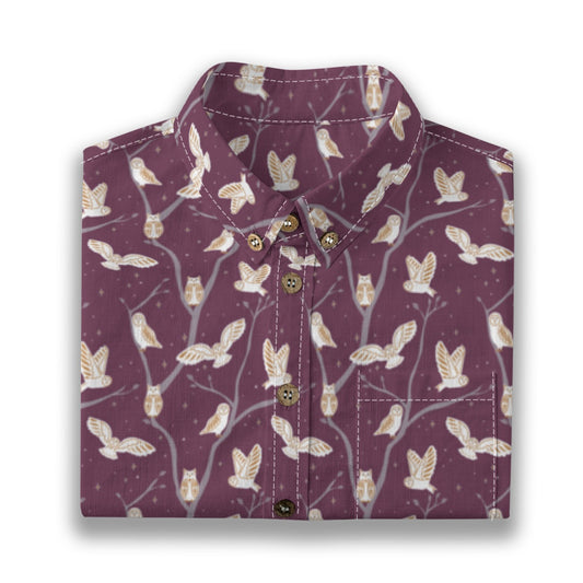 Kids' Cotton Button-Up Shirt