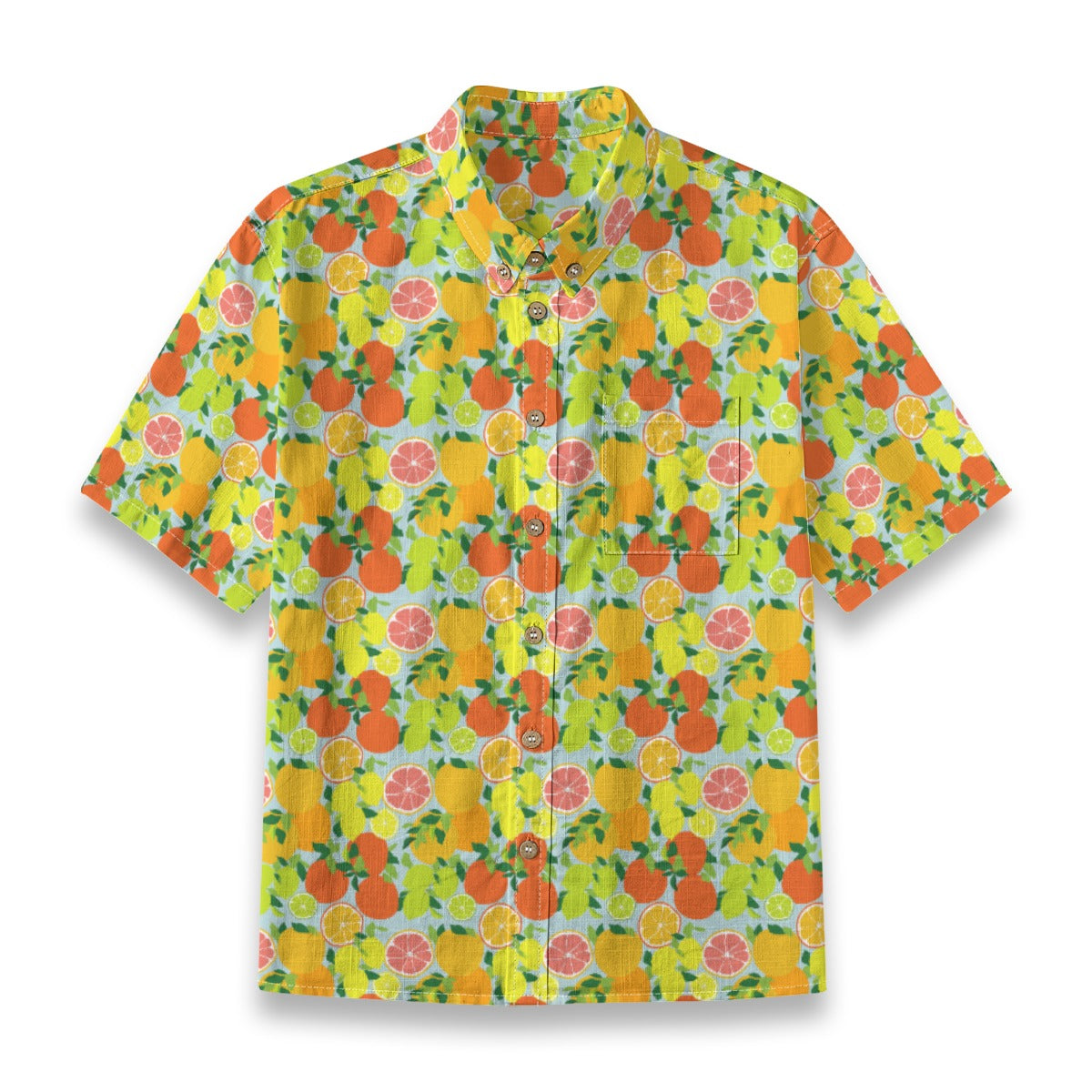 Kids' Cotton Button-Up Shirt