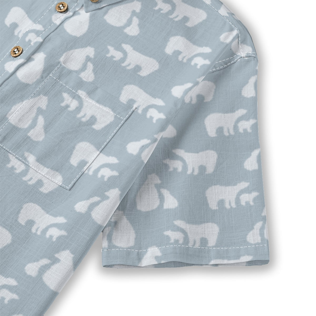 Kids' Cotton Button-Up Shirt