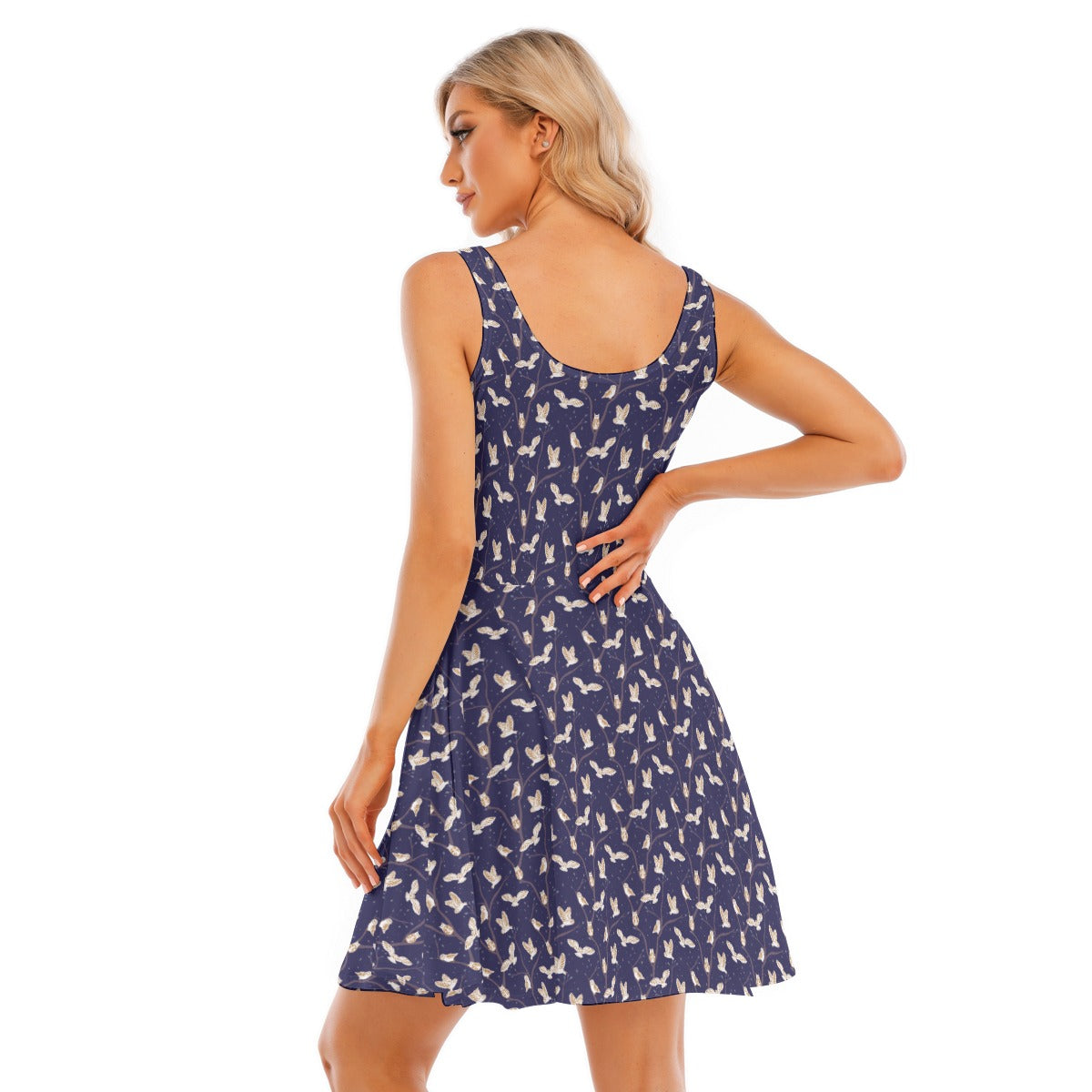 Women's Sleeveless Twirl Dress