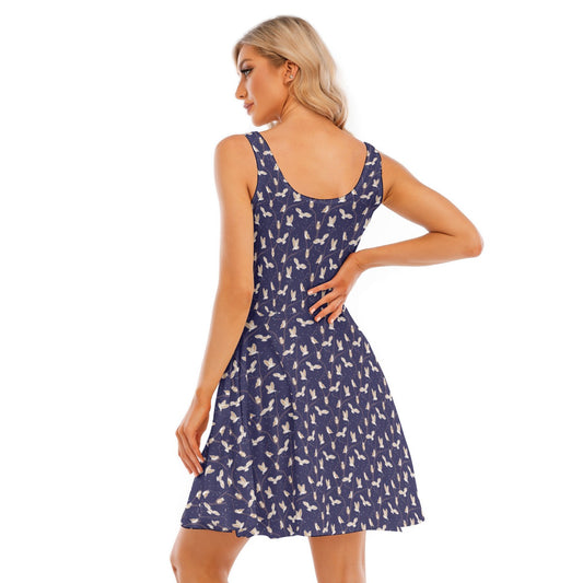 Women's Sleeveless Twirl Dress