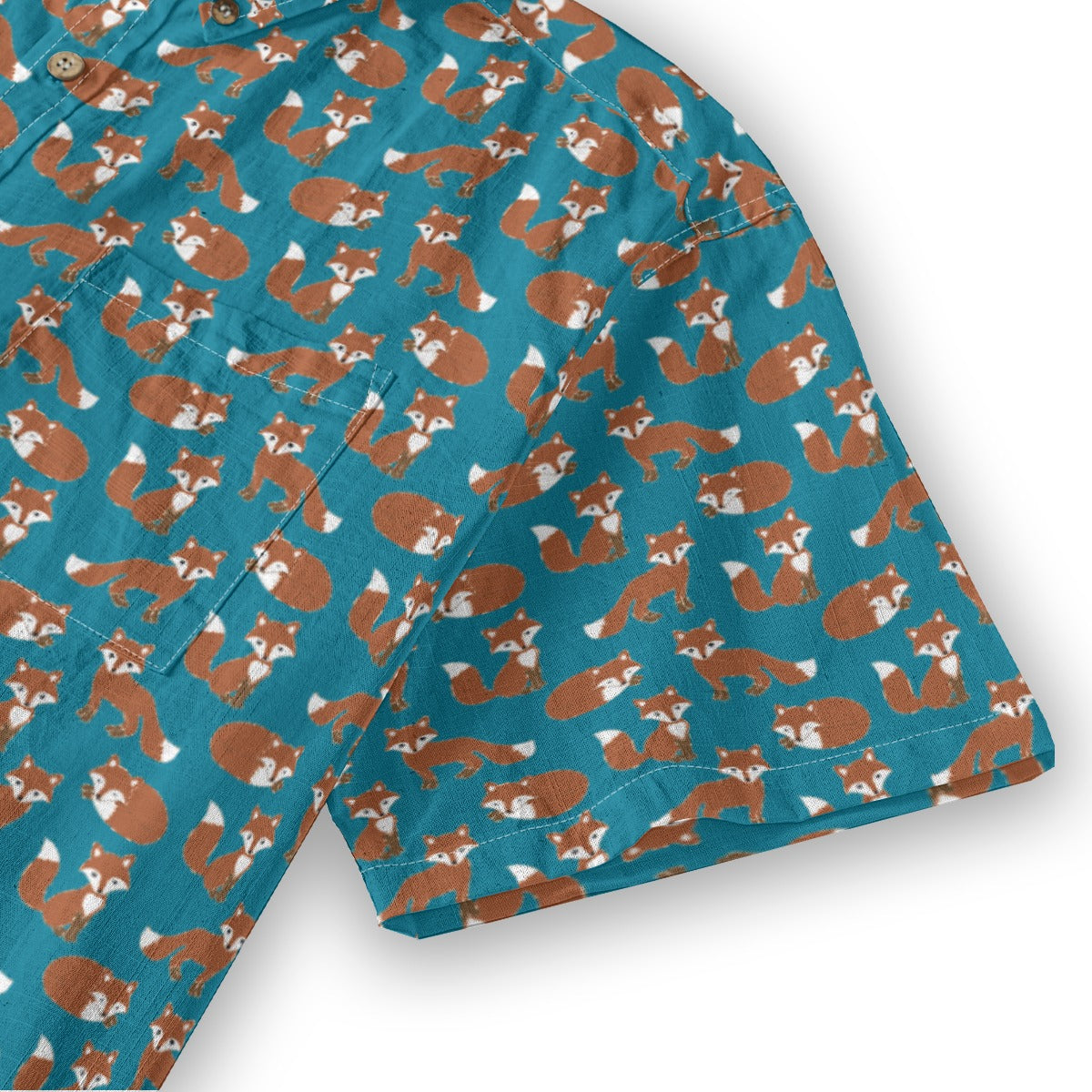 Men's Cotton Button-Up Shirt