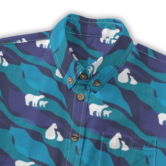 Kids' Cotton Button-Up Shirt