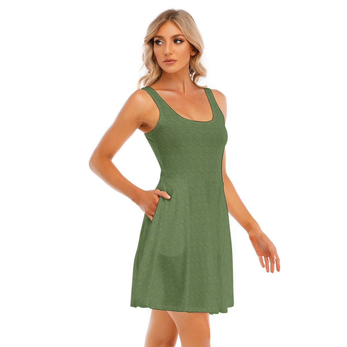 Women's Sleeveless Twirl Dress