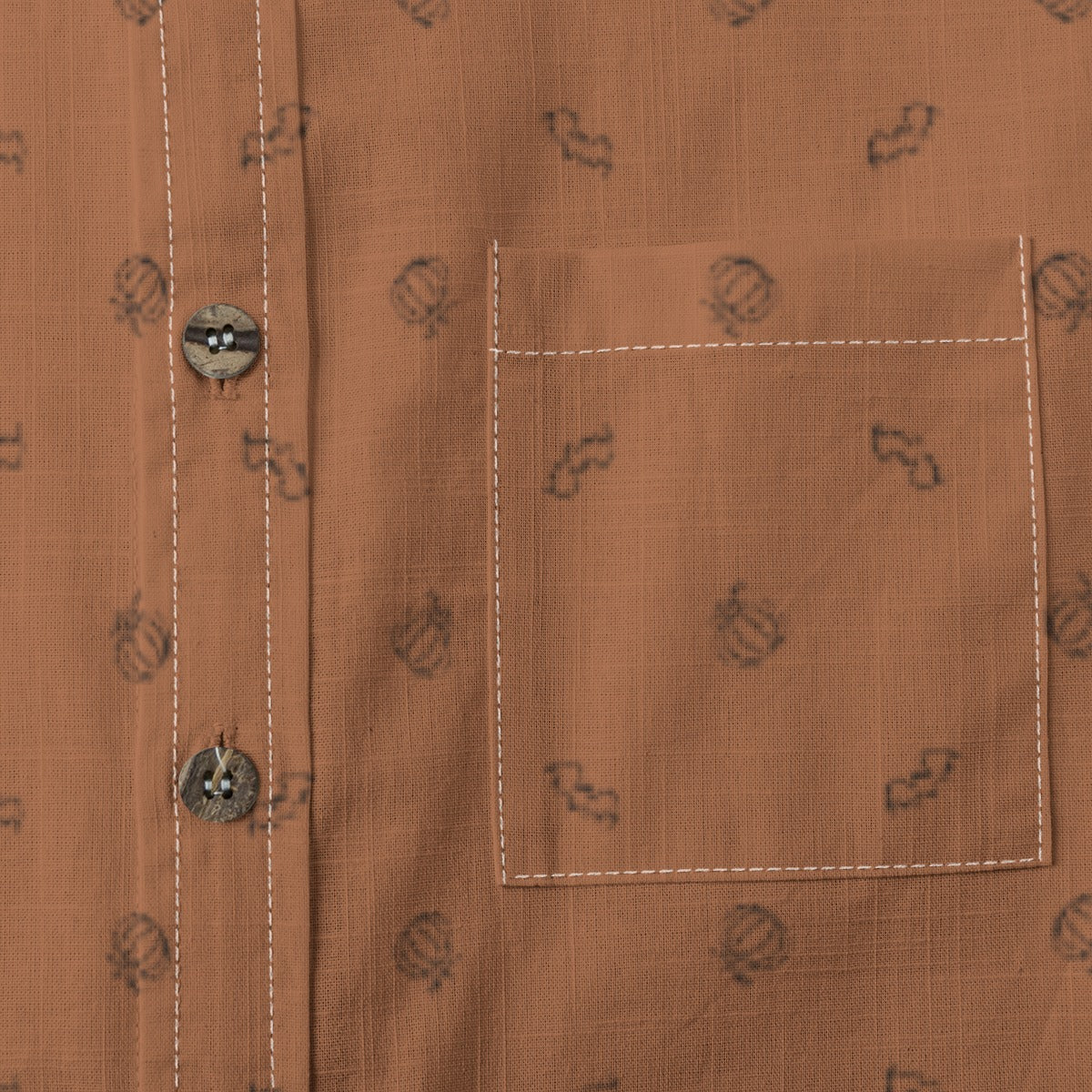 Kids' Cotton Button-Up Shirt
