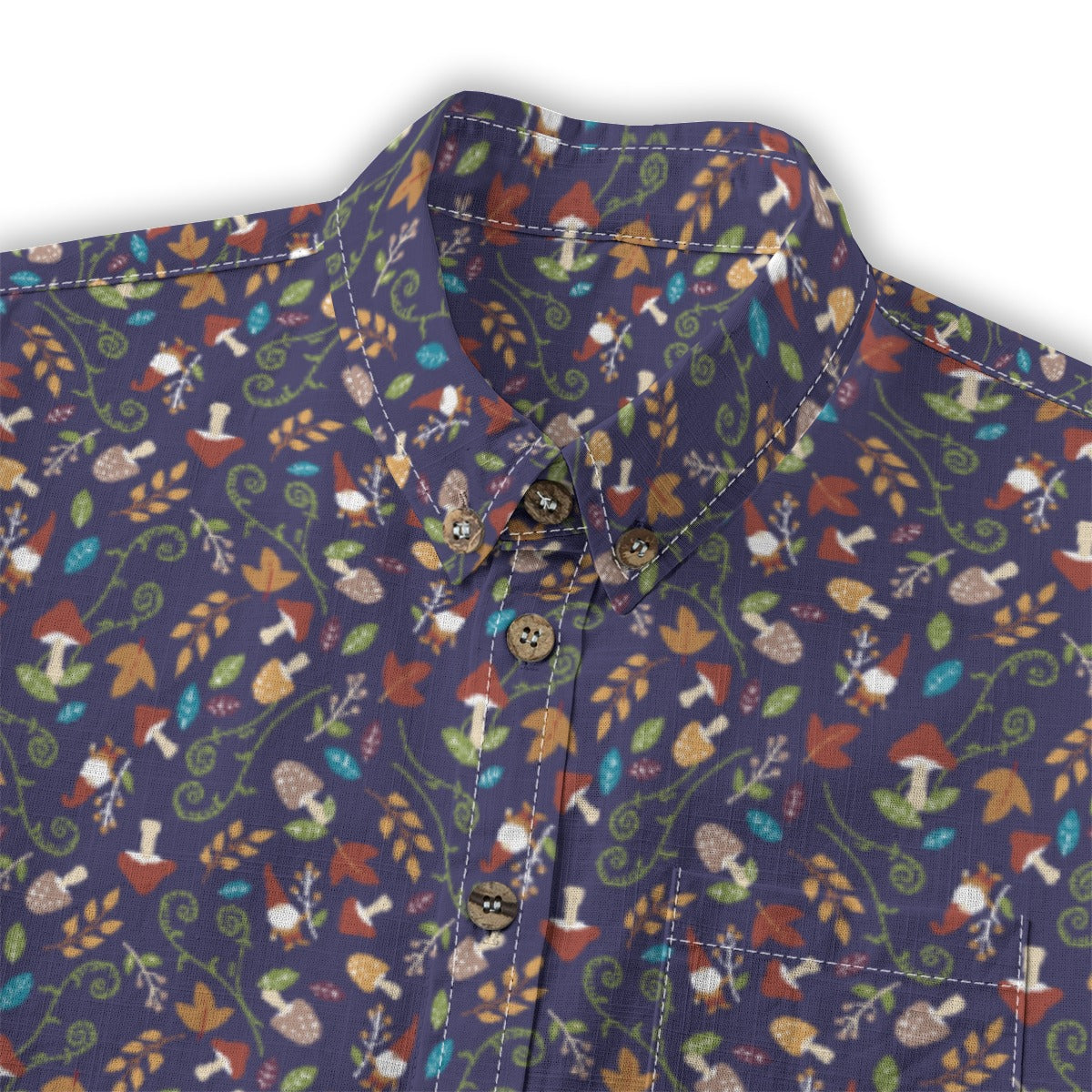Kids' Cotton Button-Up Shirt