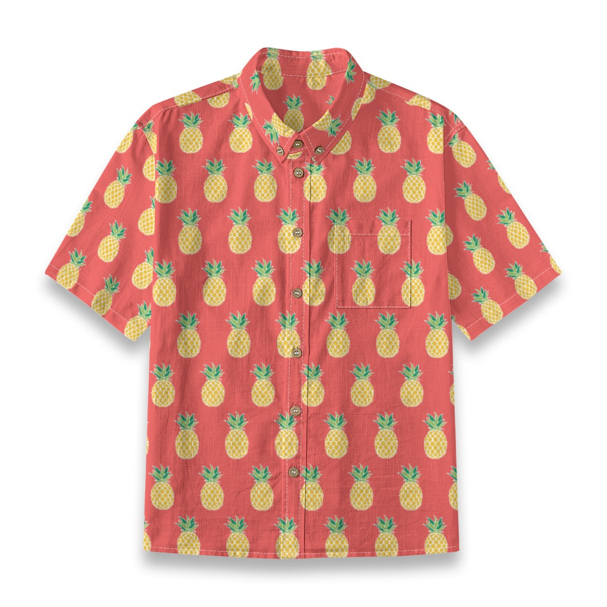 Kids' Cotton Button-Up Shirt