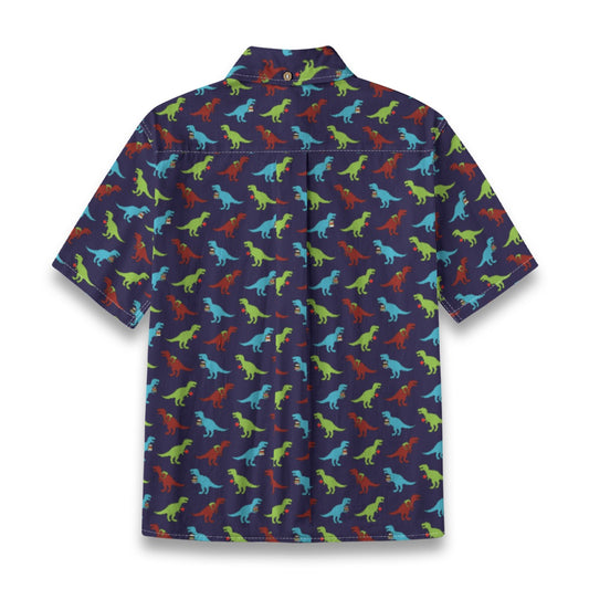 Kids' Cotton Button-Up Shirt