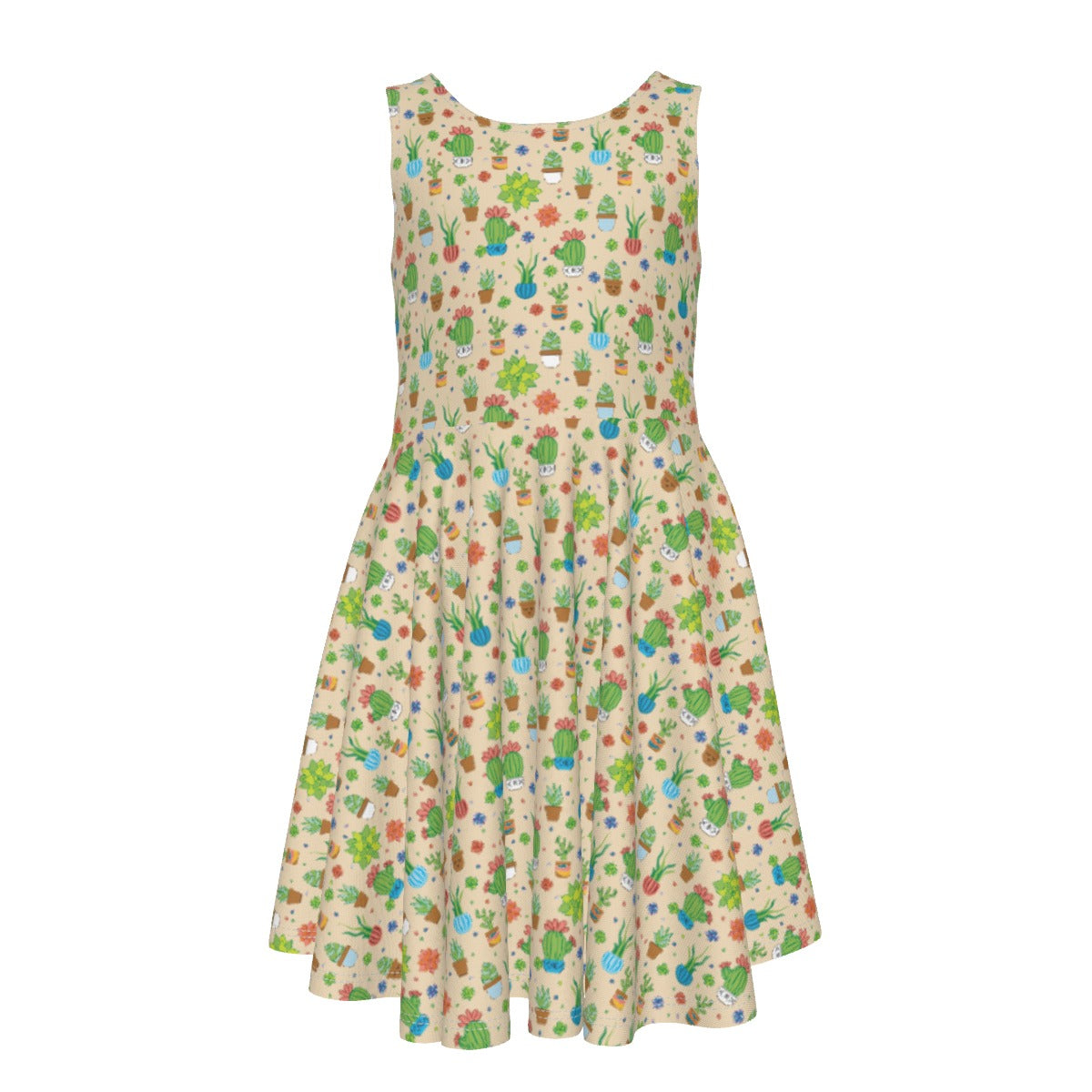 Kids' Sleeveless Twirl Dress