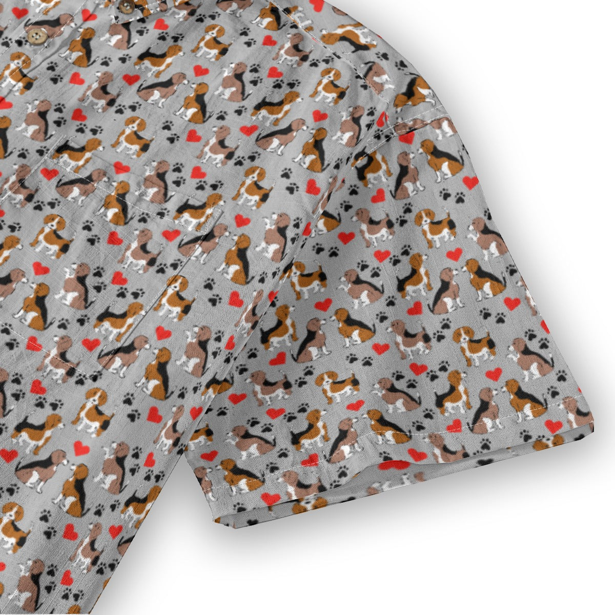 Men's Cotton Button-Up Shirt