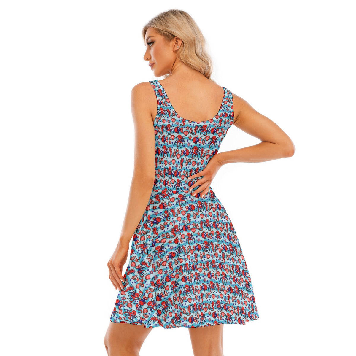 Women's Sleeveless Twirl Dress