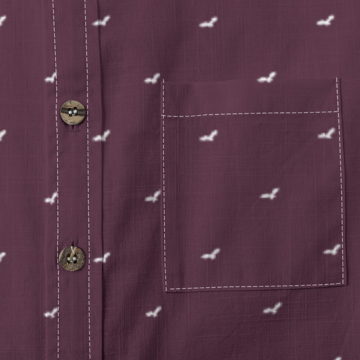 Kids' Cotton Button-Up Shirt