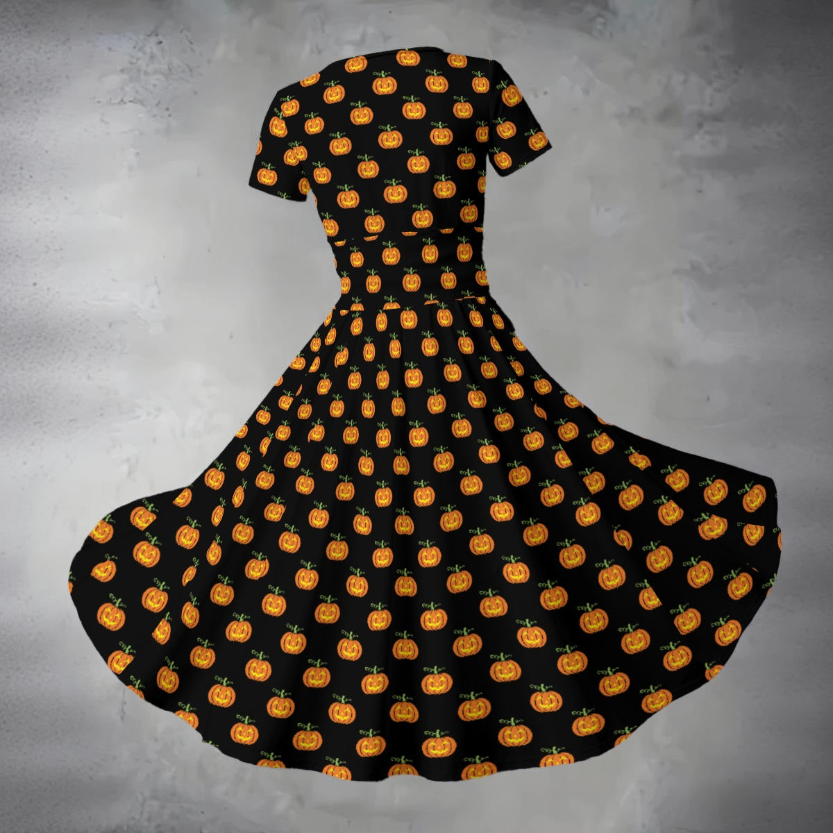 Women's Midi V-Neck Dress