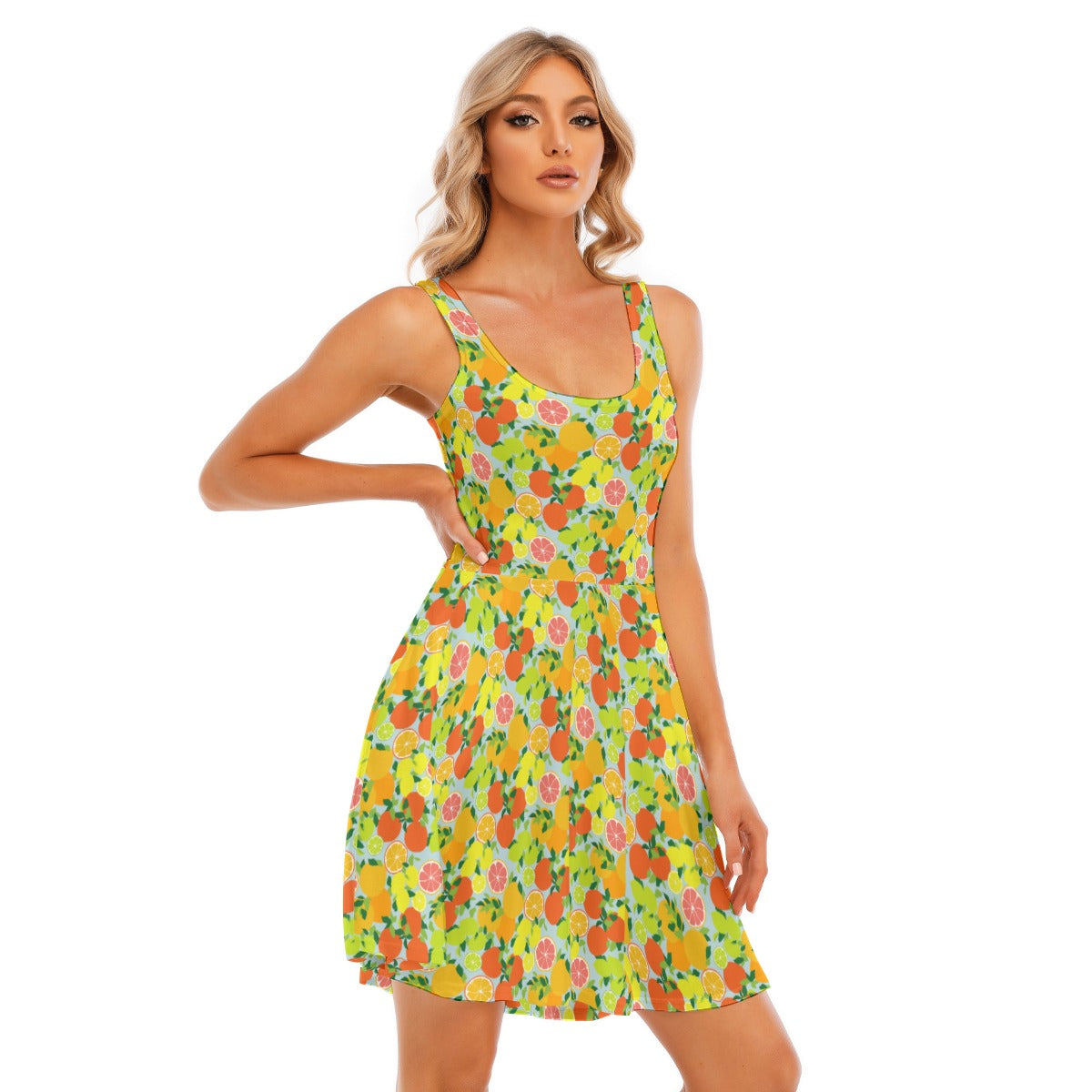 Women's Sleeveless Twirl Dress