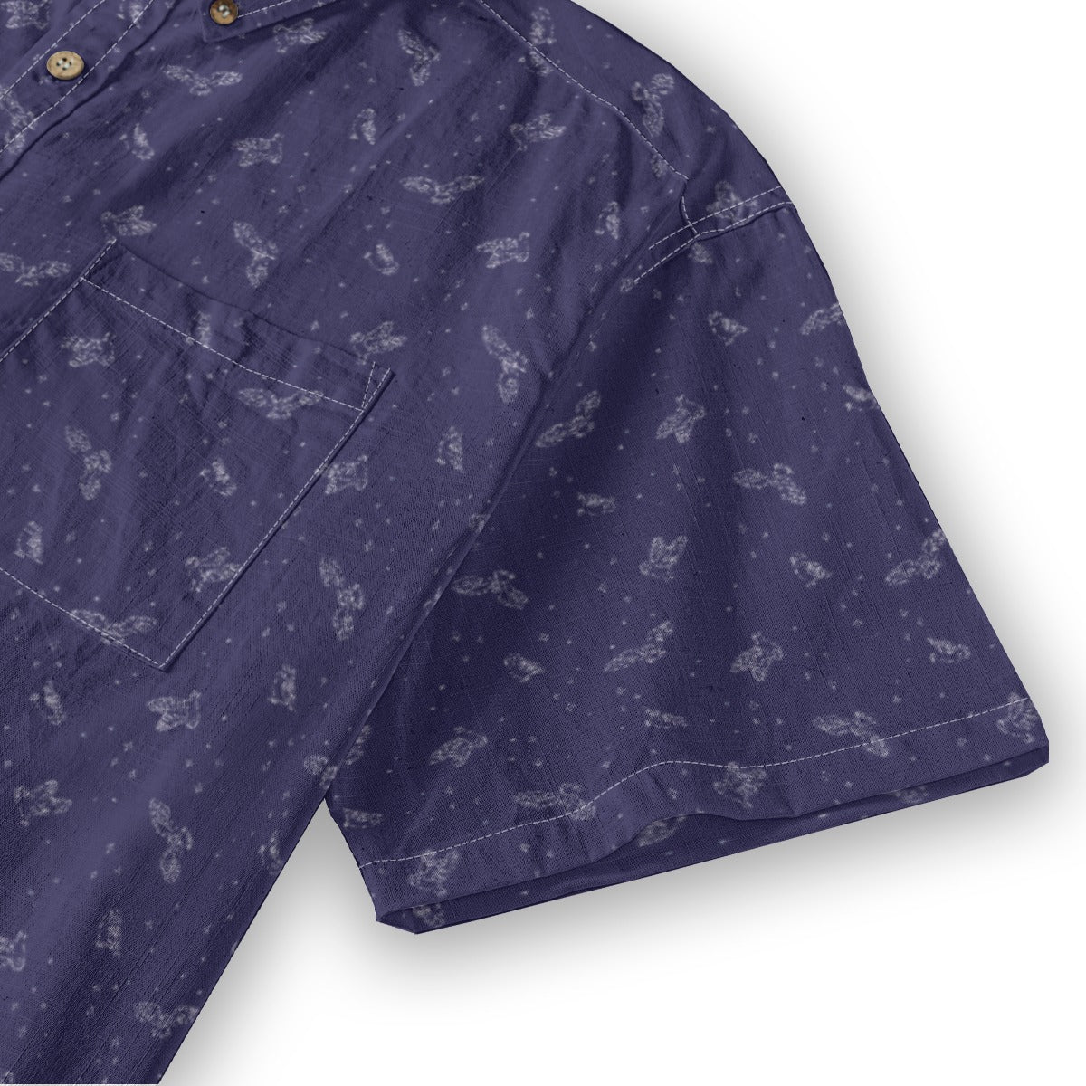 Men's Cotton Button-Up Shirt