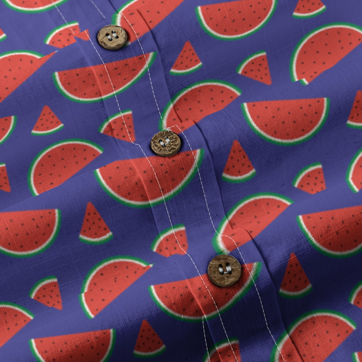 Men's Cotton Button-Up Shirt