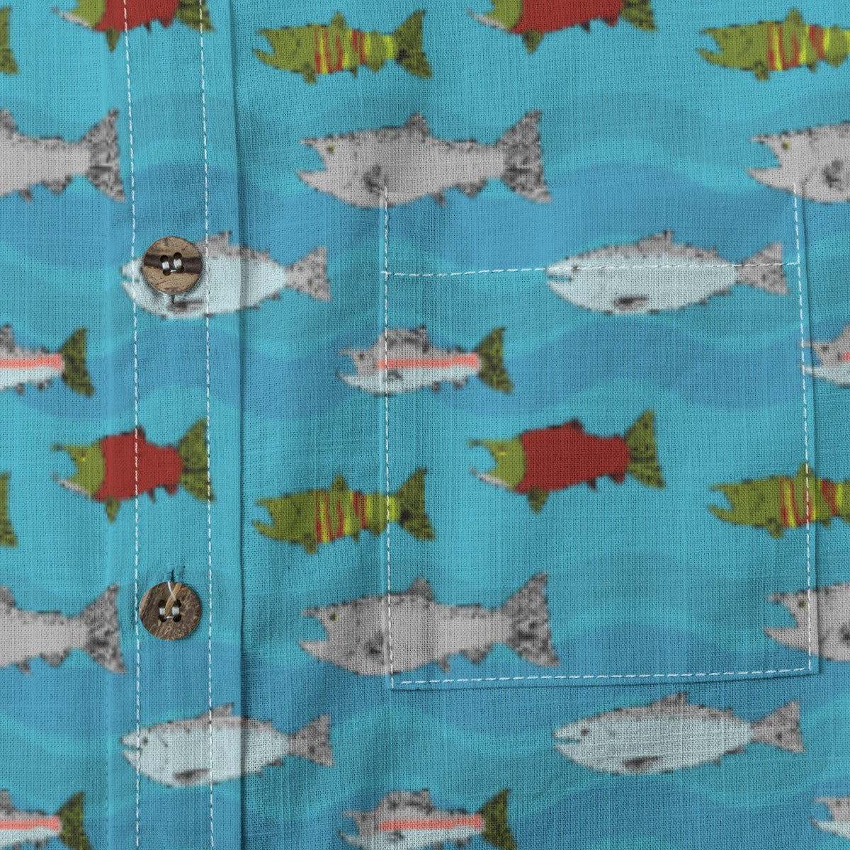 Kids' Cotton Button-Up Shirt