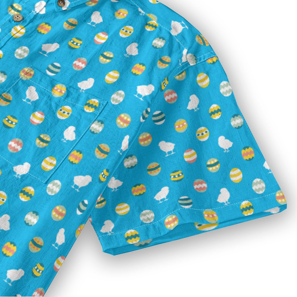 Men's Cotton Button-Up Shirt