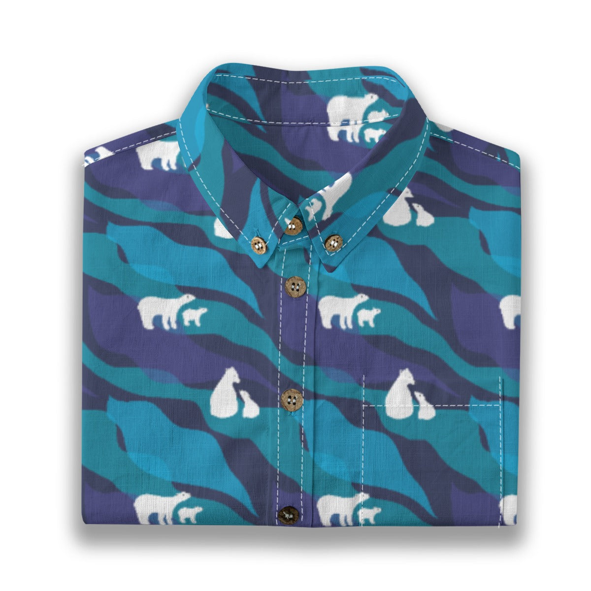 Kids' Cotton Button-Up Shirt
