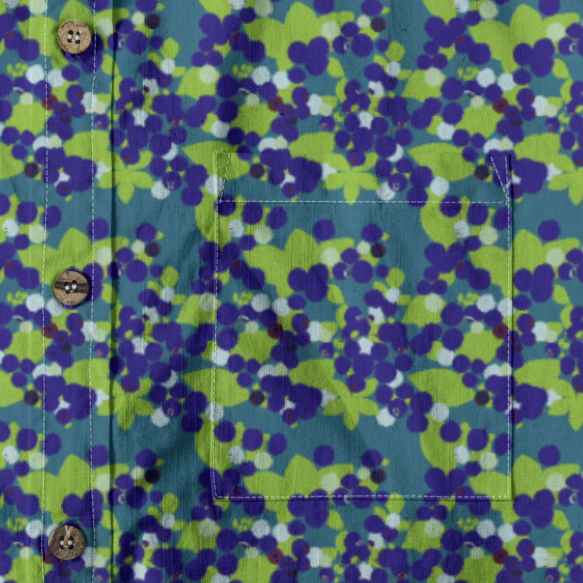 Men's Cotton Button-Up Shirt