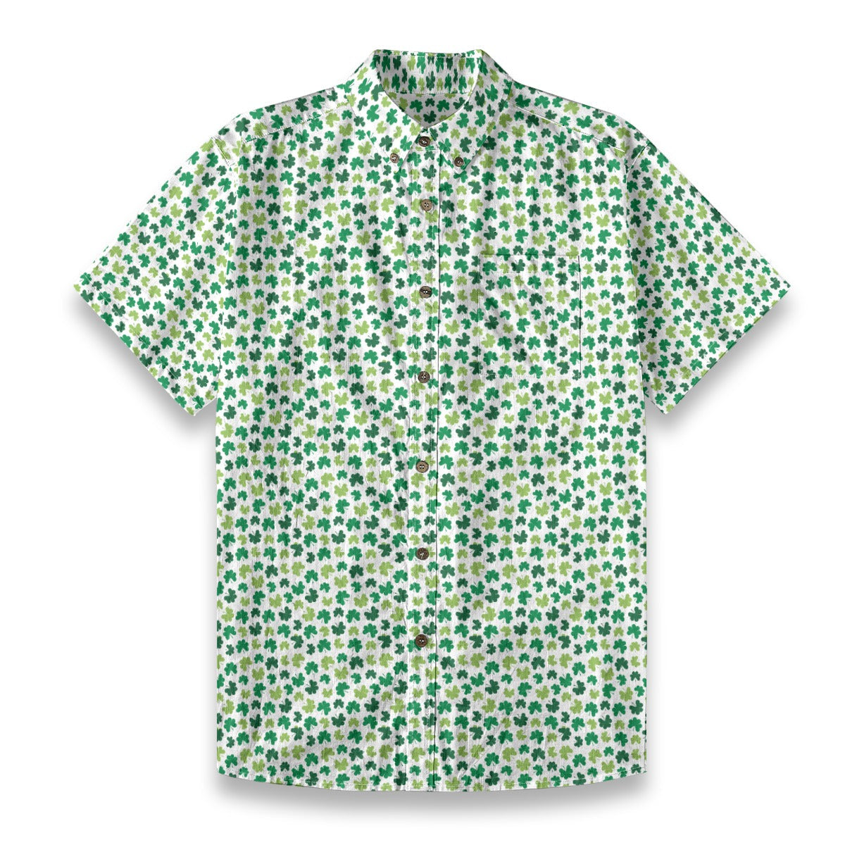 Men's Cotton Button-Up Shirt