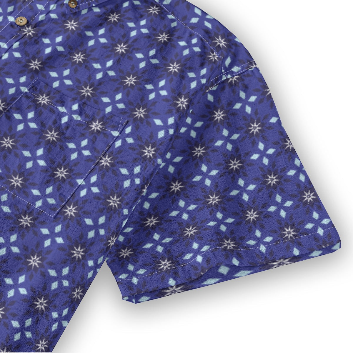 Men's Cotton Button-Up Shirt