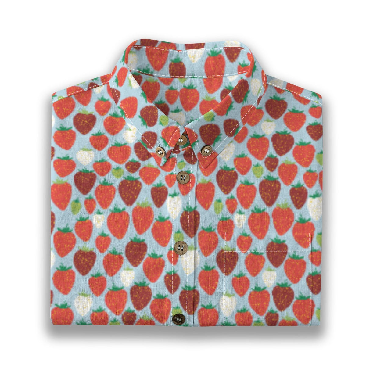 Kids' Cotton Button-Up Shirt