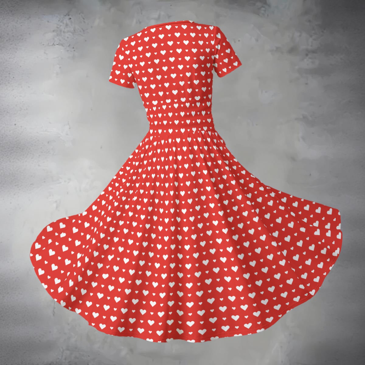 Women's Midi V-Neck Dress