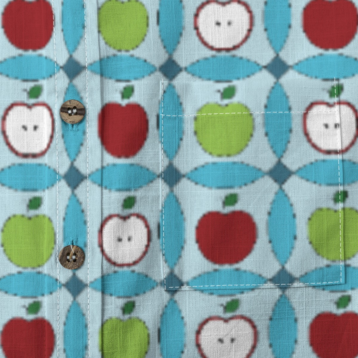 Kids' Cotton Button-Up Shirt